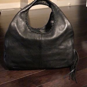 Banana Republic leather tote.  Used a few time. In good condition.